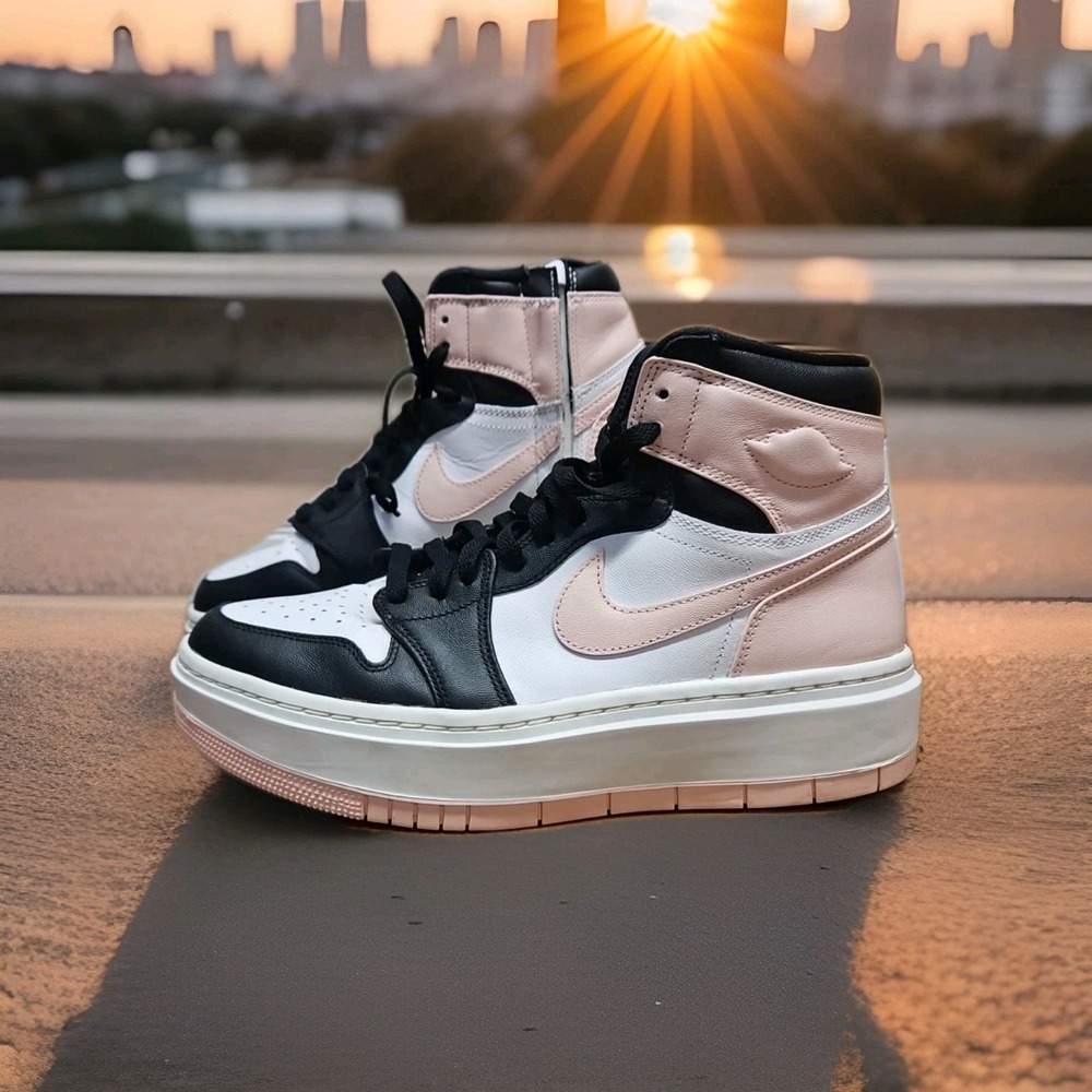 Nike Air Jordan 1 Elevate High Atmosphere Womens  10.5 Pink DN3253-061 Side Zip